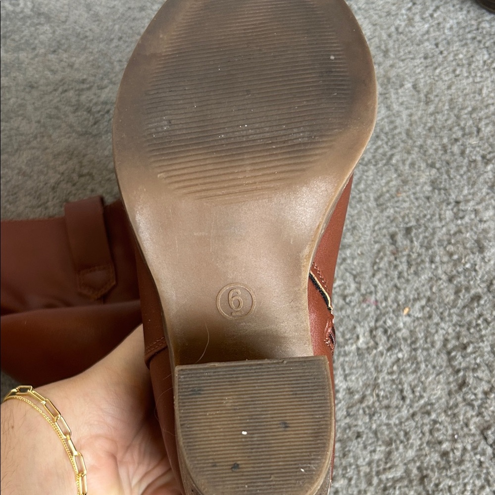 Target Chestnut Heeled Boots - Picture 2 of 2